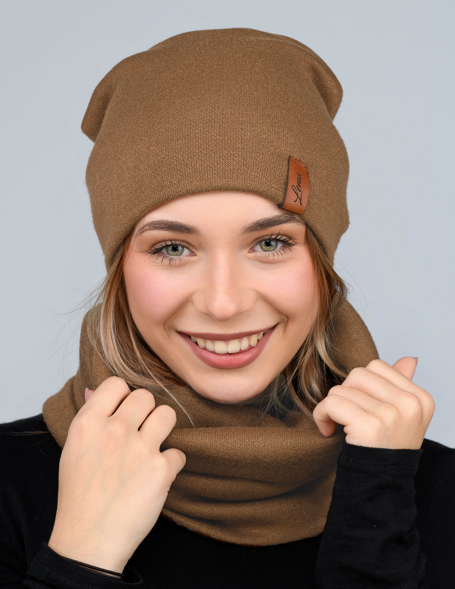 Zimowy komplet damski LEMA Mohito-mokka-2.jpg