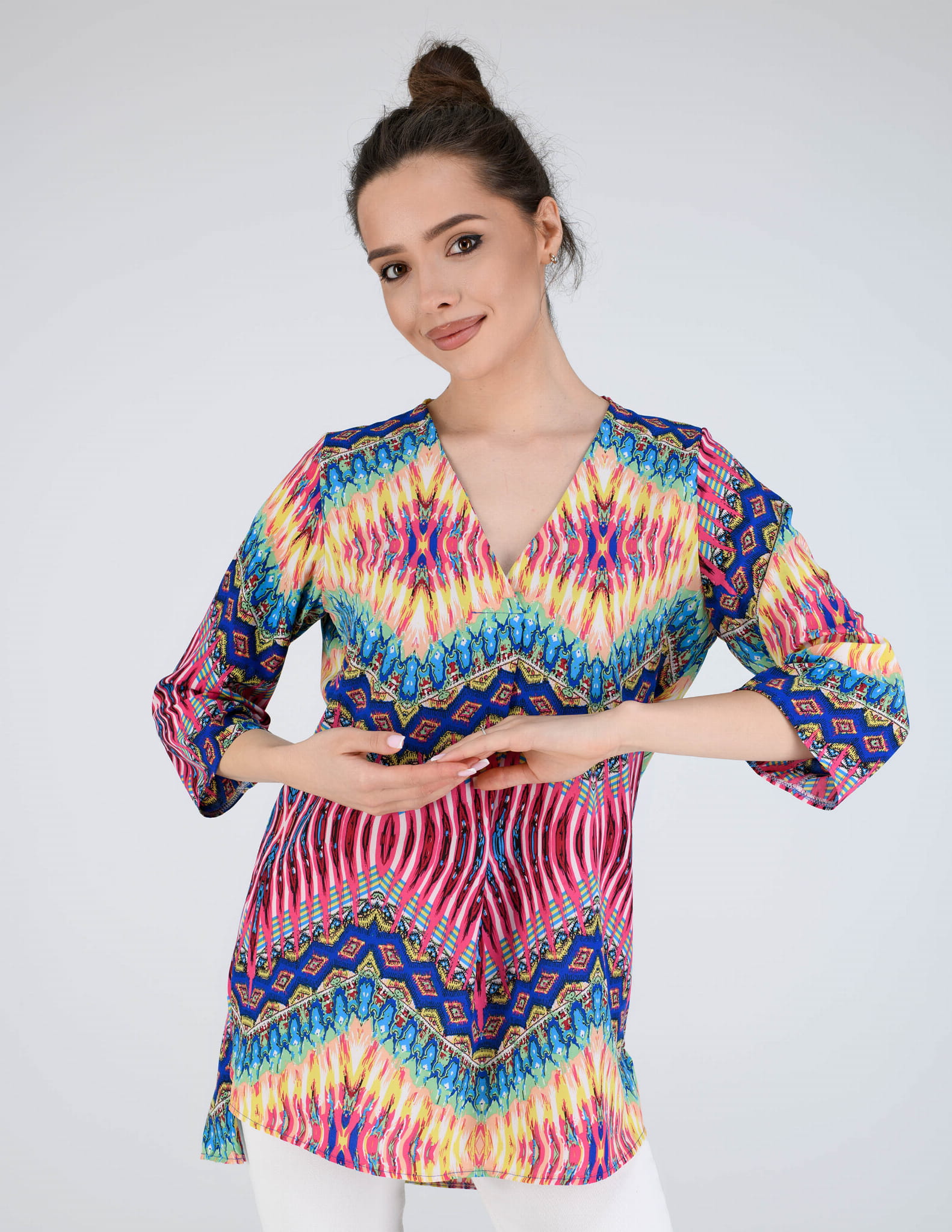 Tunika bluzka damska LEMA ADELA-aztec-1.jpg